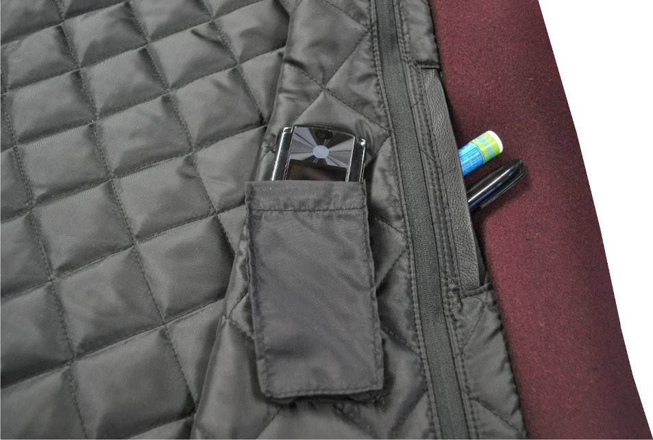 Cell Phone Pocket and Inside Pocket